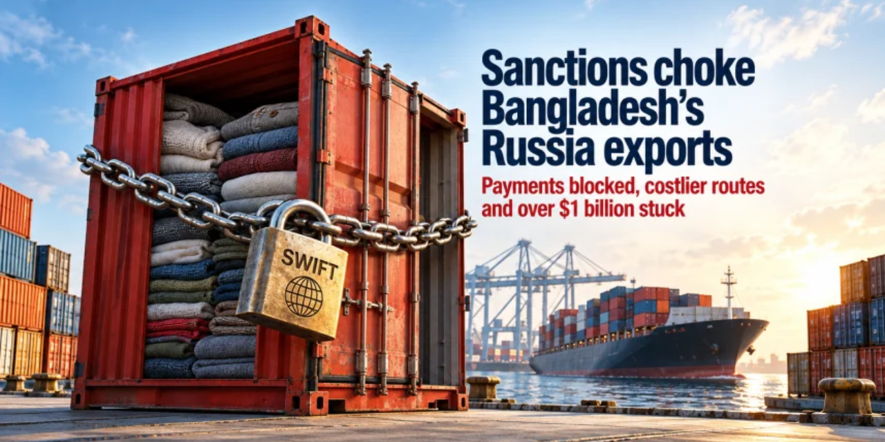 Bangladesh Apparel Exports to Russia Fall Amid Payment Issues