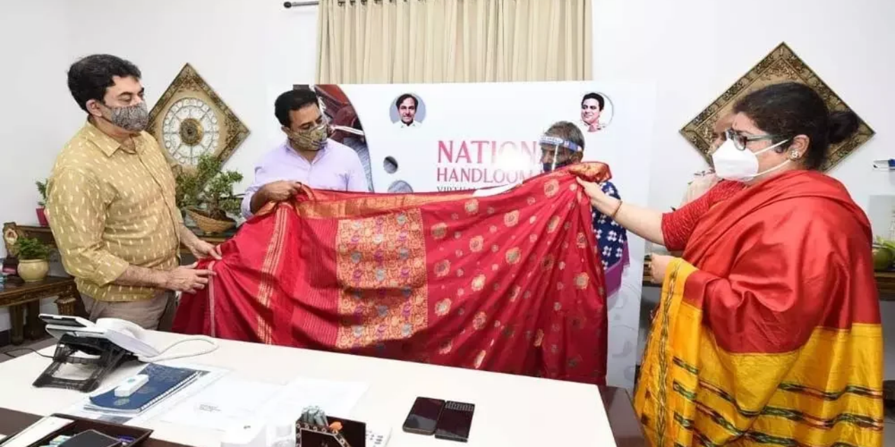 Writing  Telangana Signs Two UK MoUs to Modernise Textile Sector
