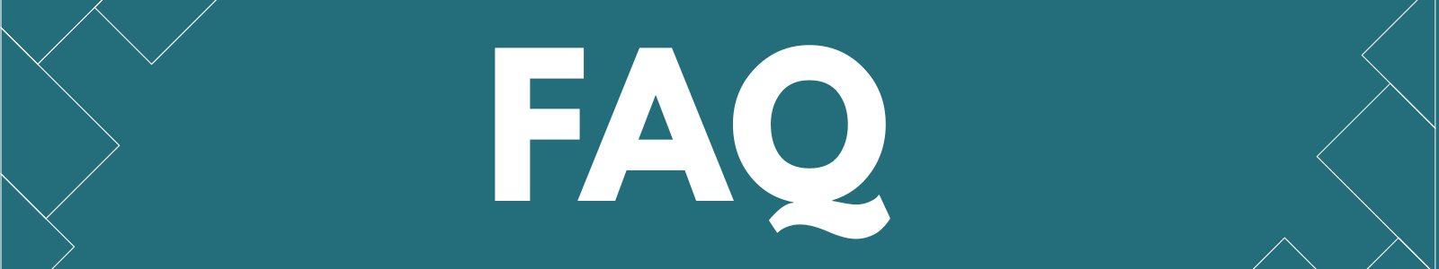 FAQ's Banner
