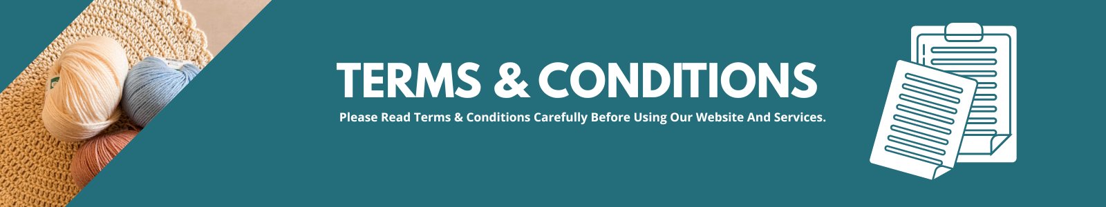 Terms and Conditions Banner