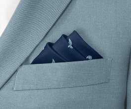 Printed Silk Pocket Square