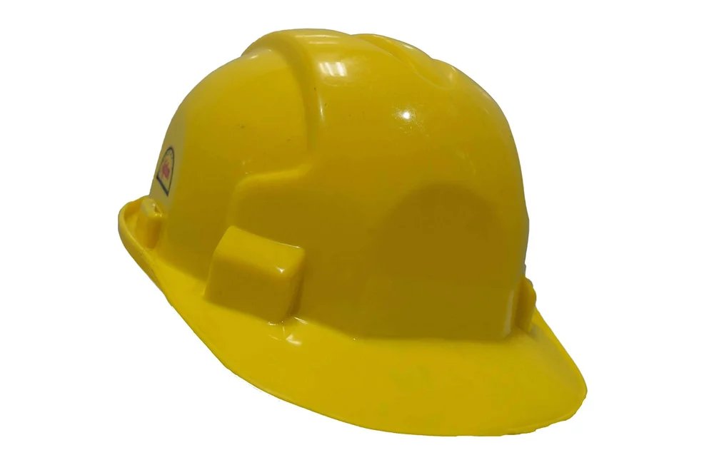 AK H01 Yellow HDPE Safety Helmet