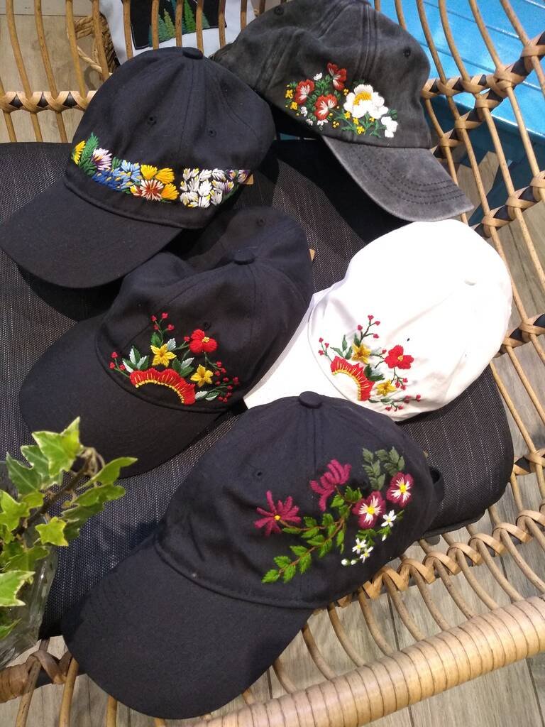 Embroidered Cotton Cap
