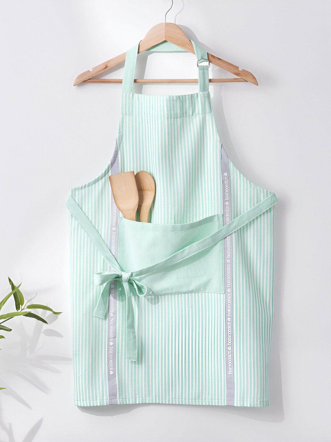 Cotton Kitchen Apron with Pockets