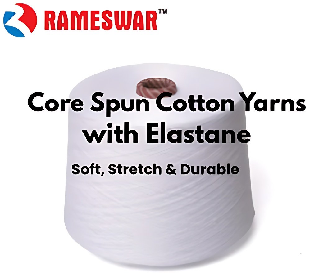 Core Spun Cotton Yarn with Elastane